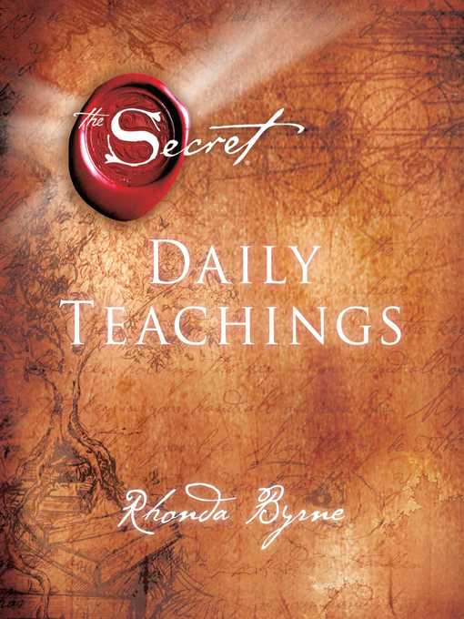Title details for The Secret Daily Teachings by Rhonda Byrne - Wait list